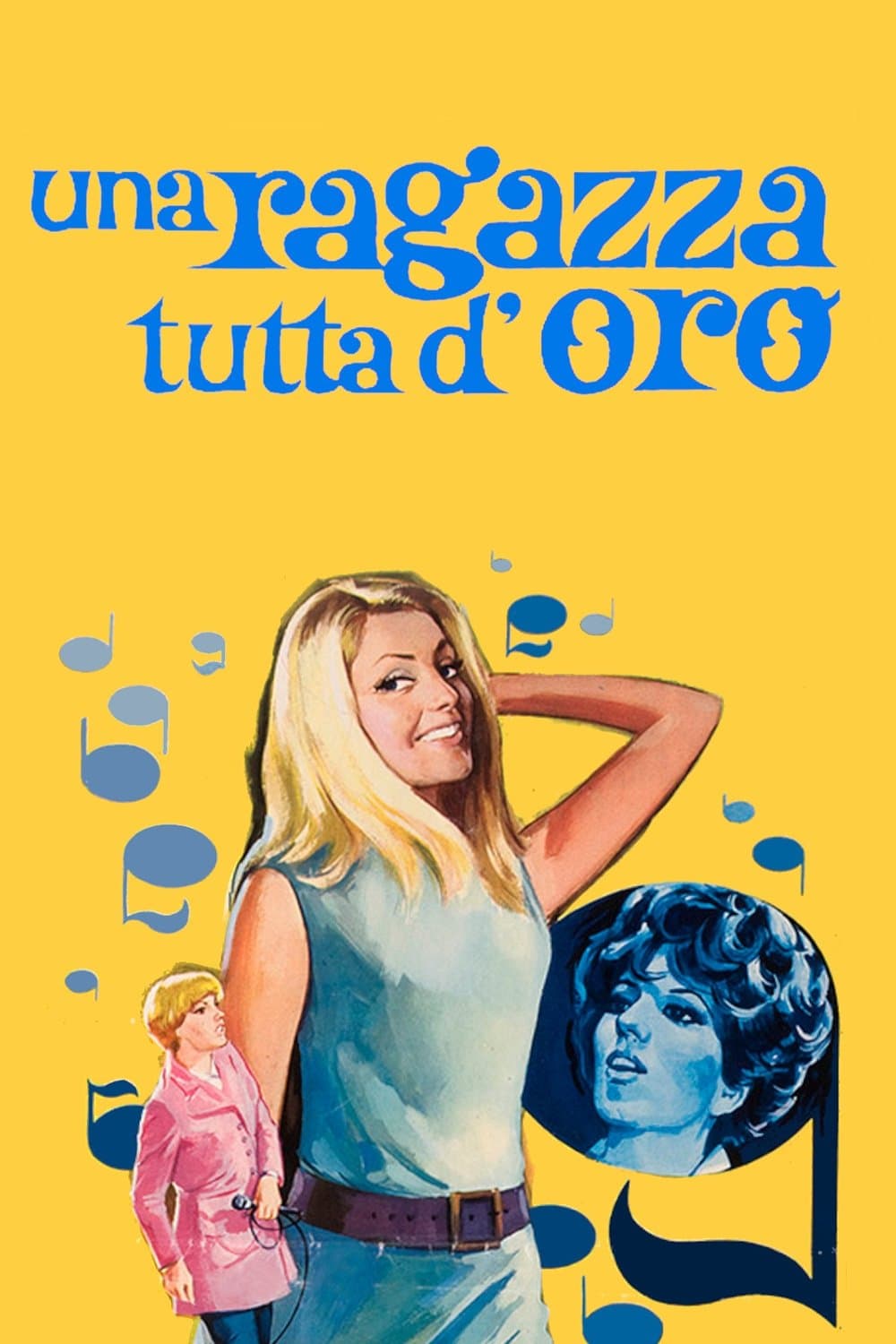 Una ragazza tutta d'oro