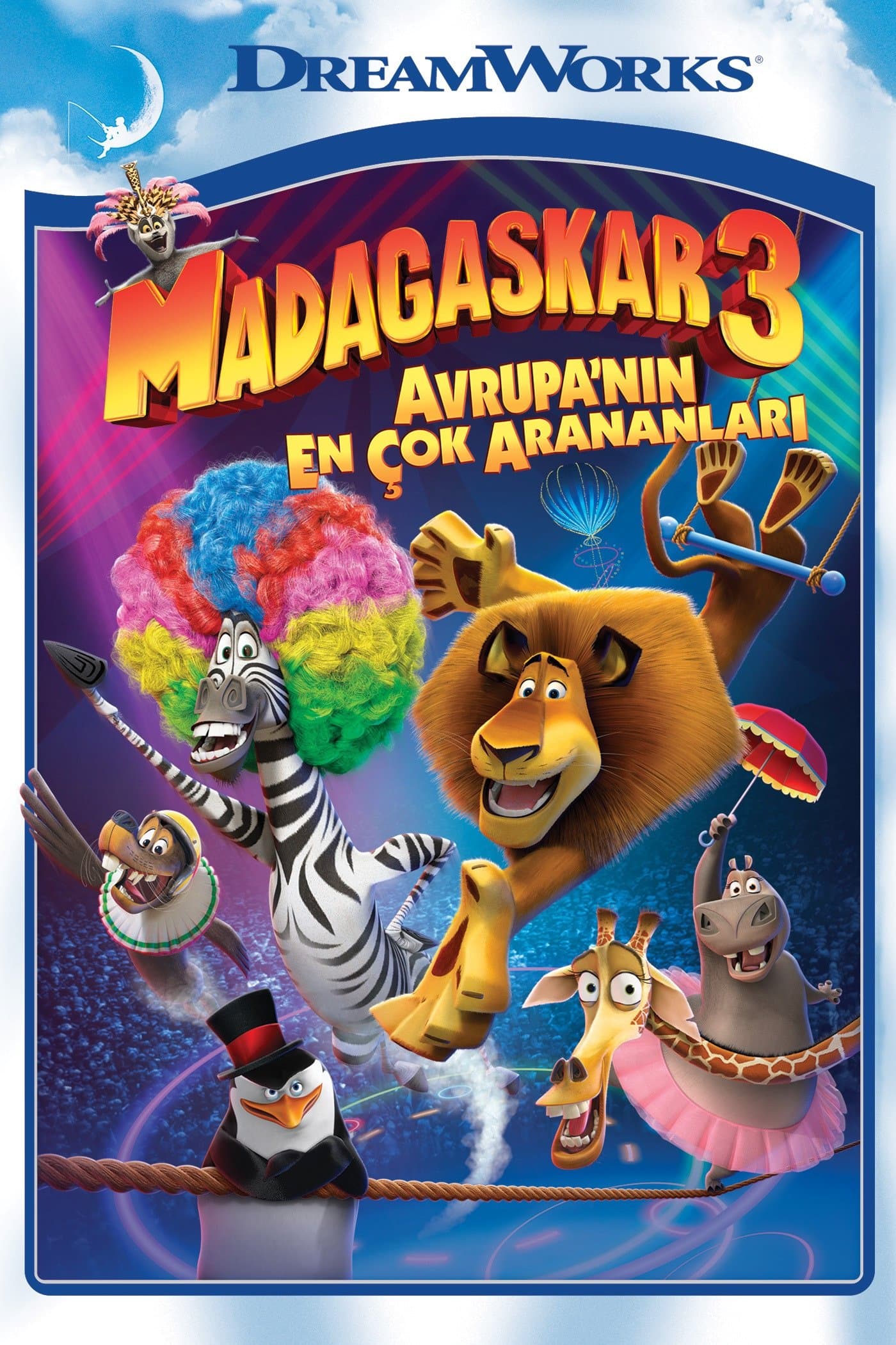 Madagaskar 3: Avrupa'nın En Çok Arananları