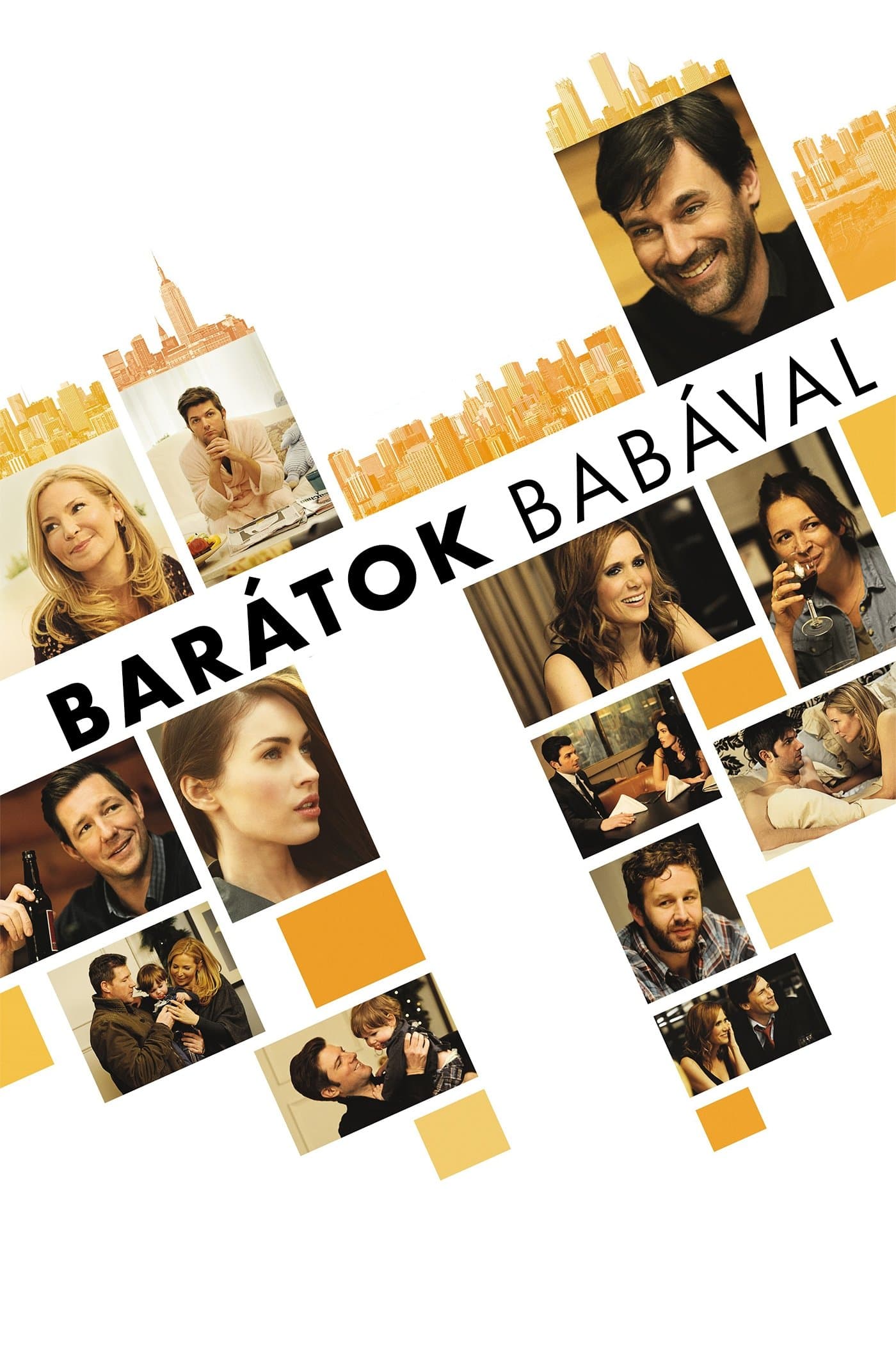 Barátok babával