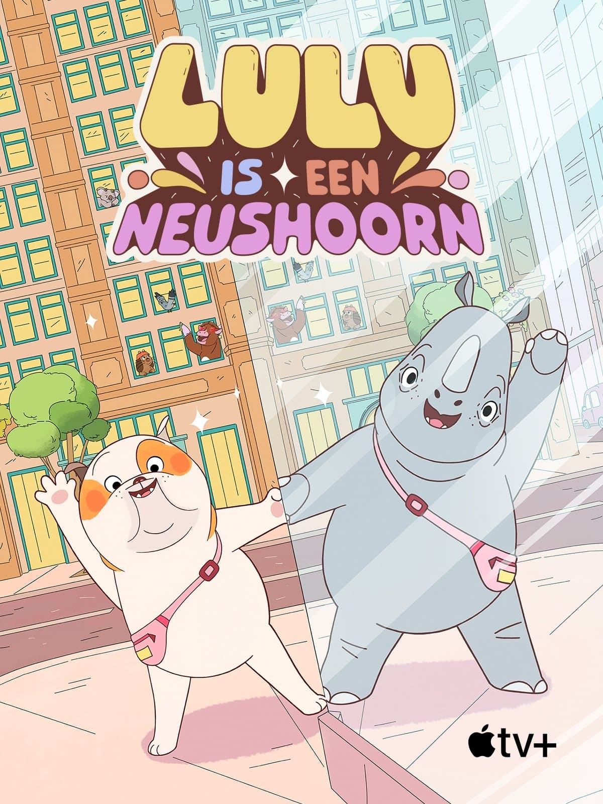 Lulu is een neushoorn