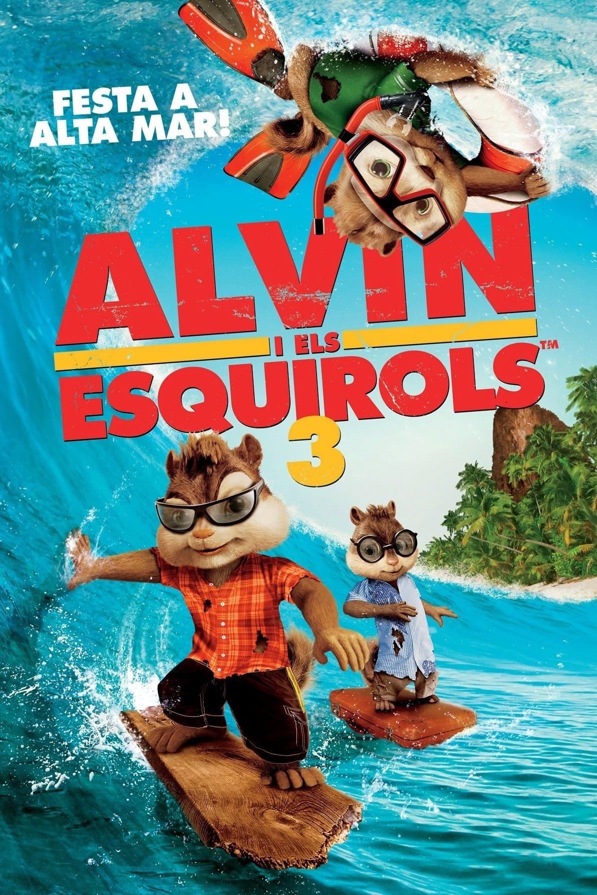 Alvin i els esquirols 3: Festa a alta mar!
