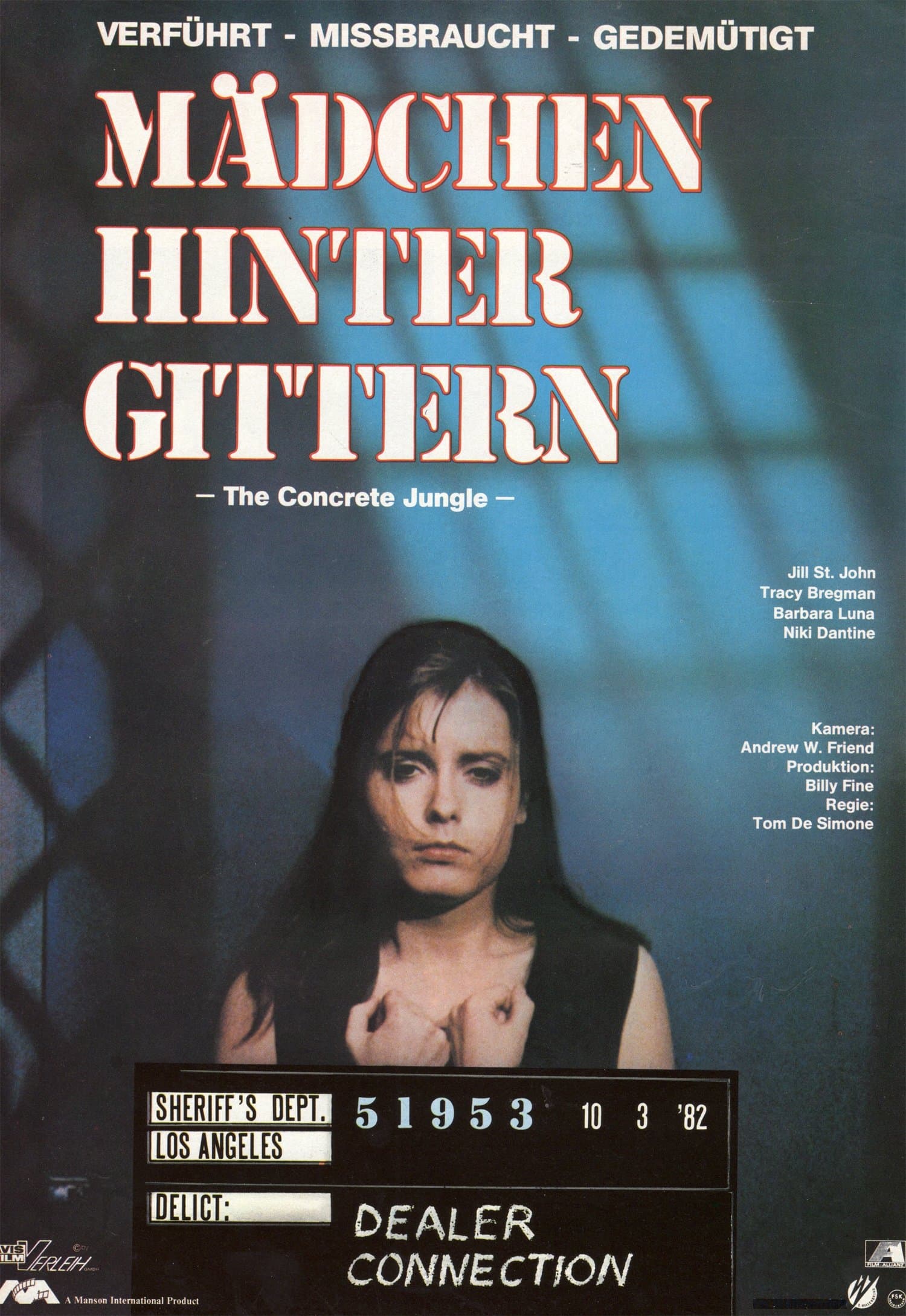 Mädchen hinter Gittern