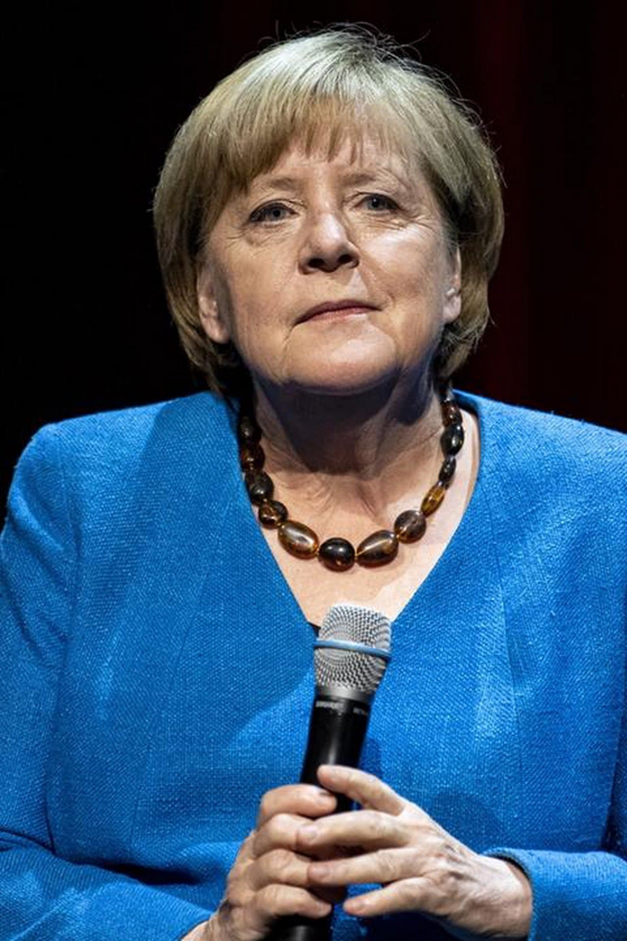 Angela Merkel in gesprek