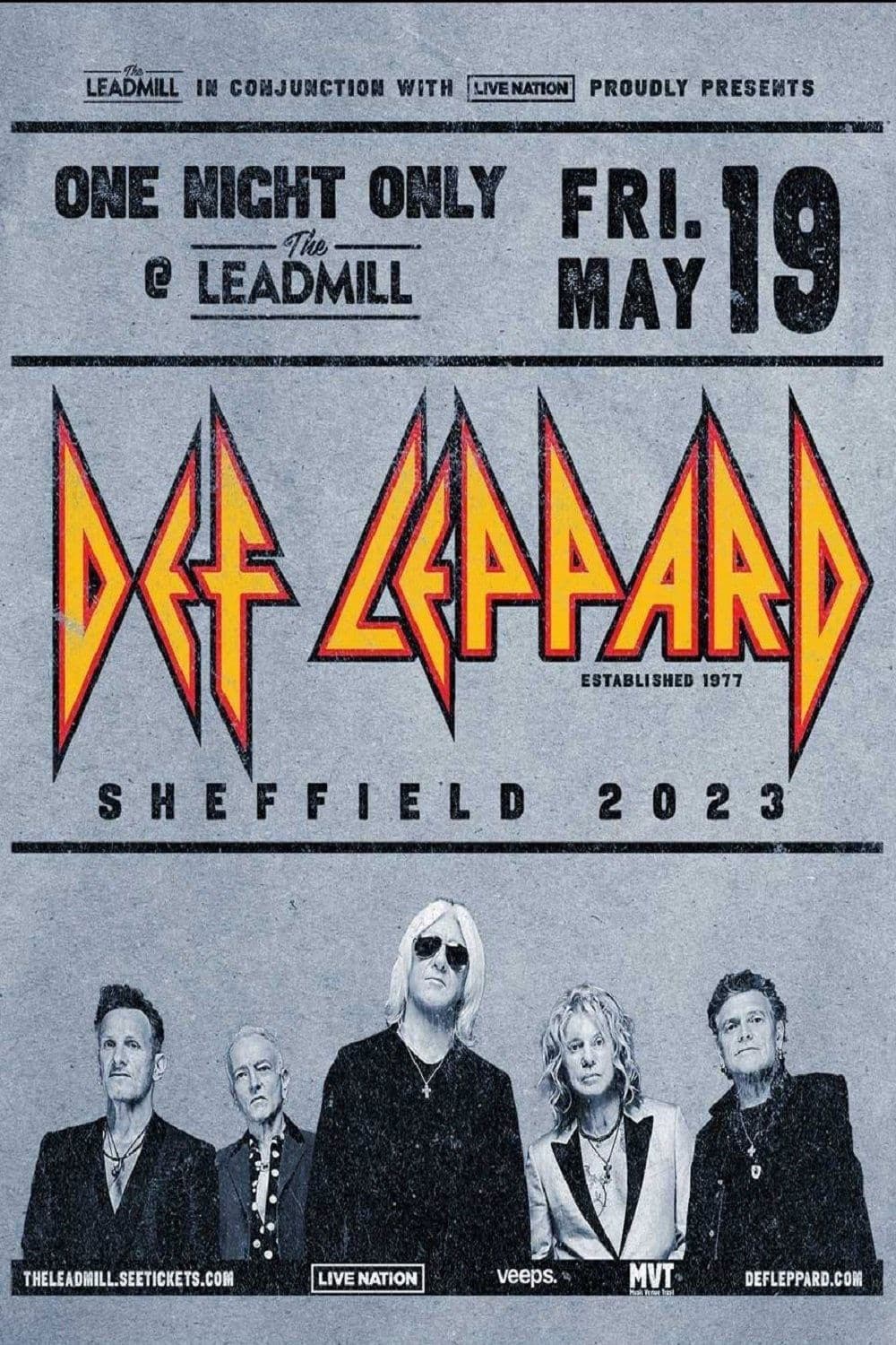 Def Leppard- Live at The Leadmill