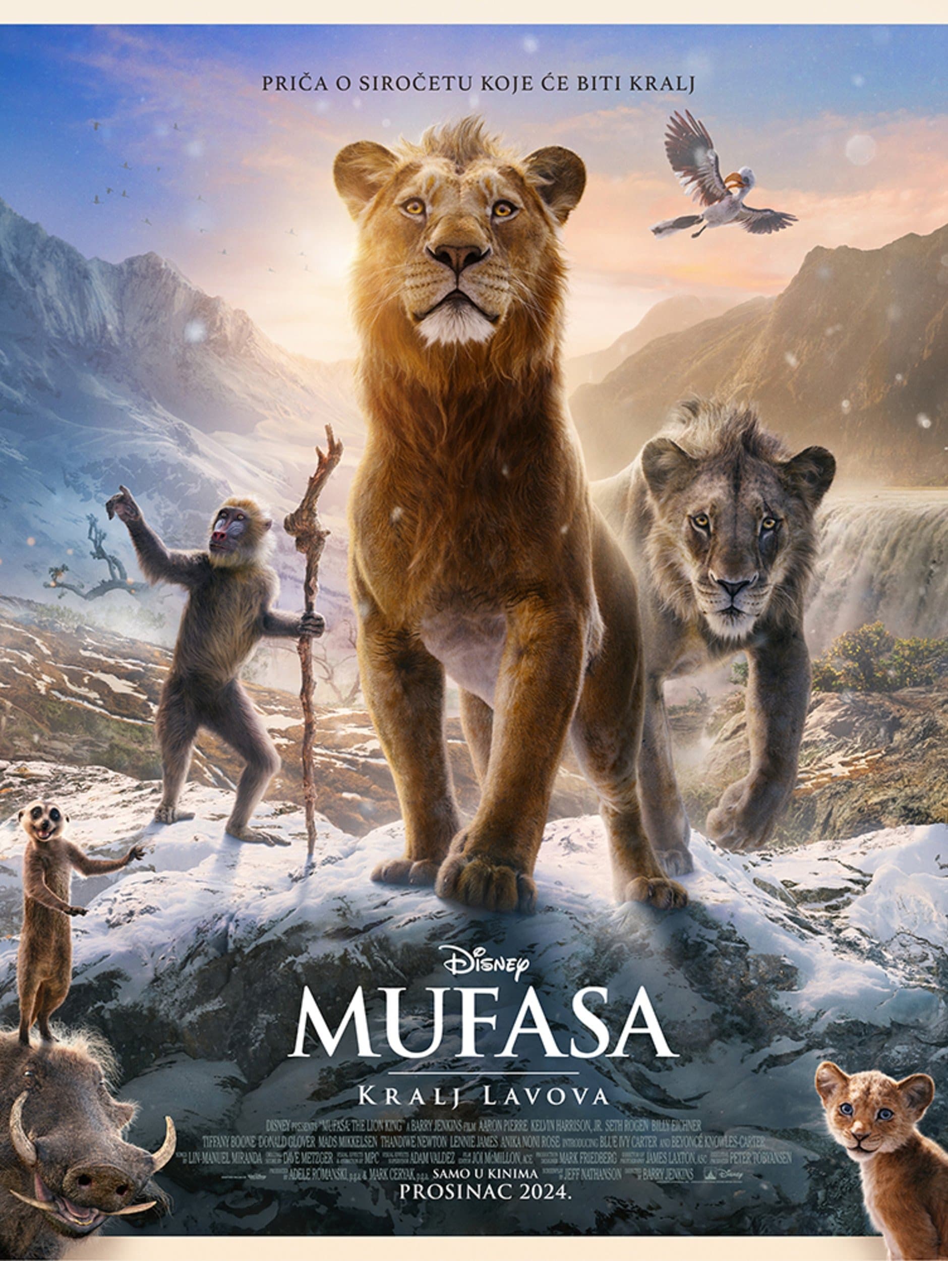 Mufasa: Kralj Lavova