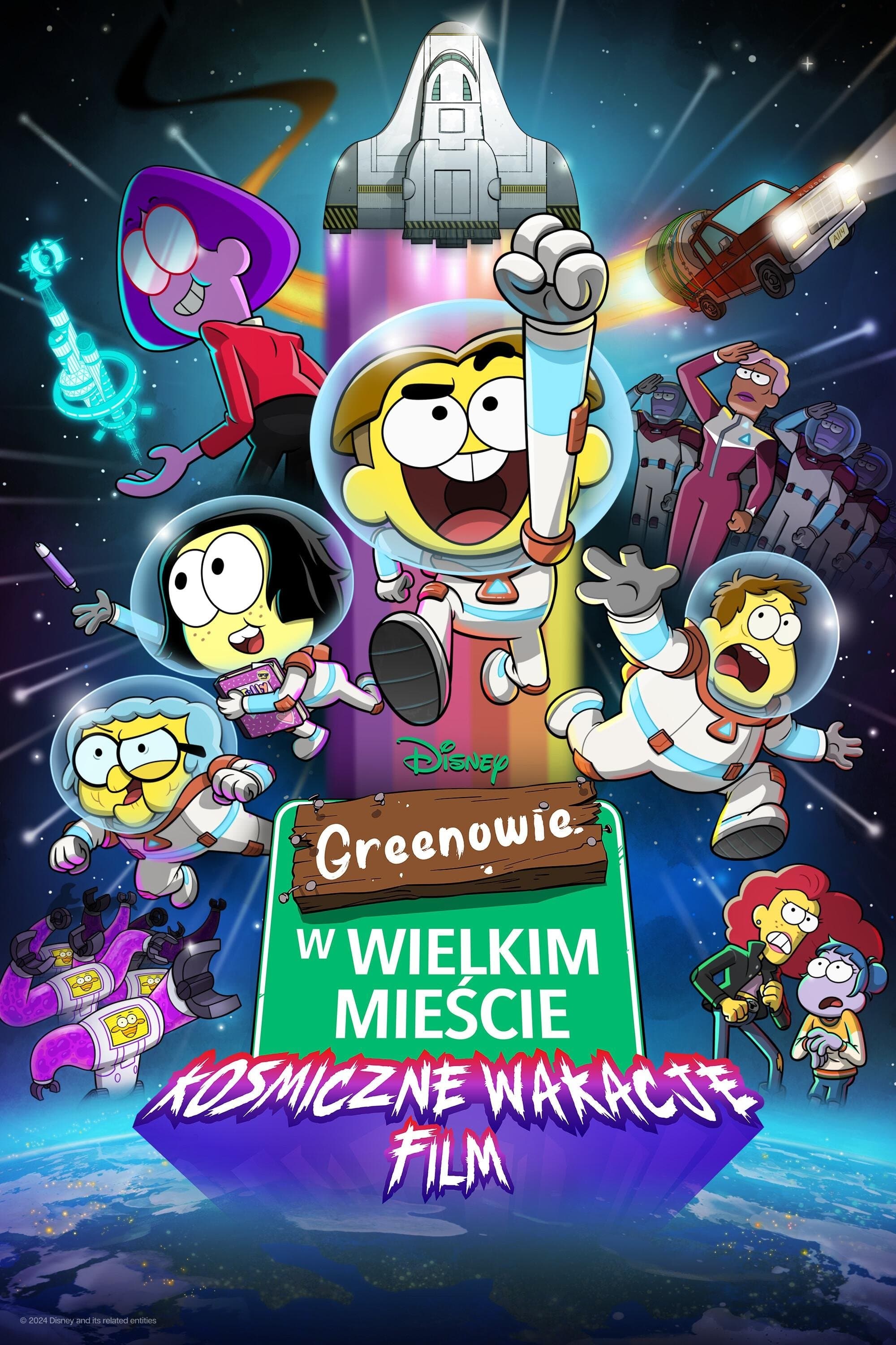 Greenowie w wielkim mieście: Kosmiczne wakacje - film