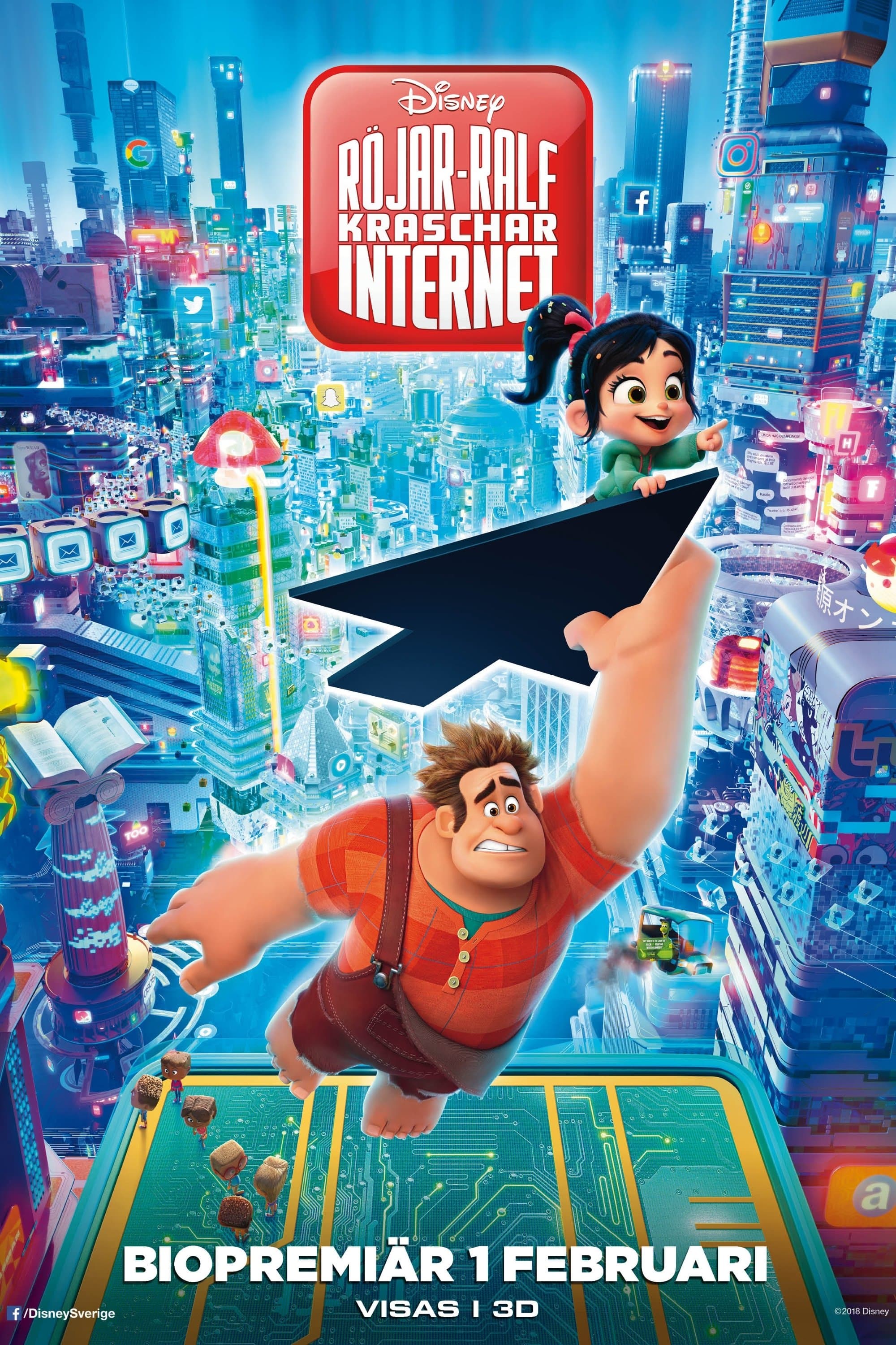 Röjar-Ralf kraschar internet