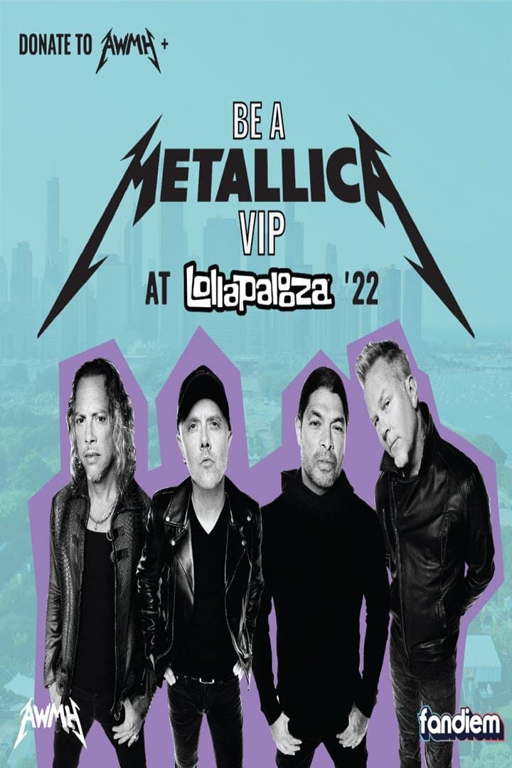 Metallica at Lollapalooza 2022