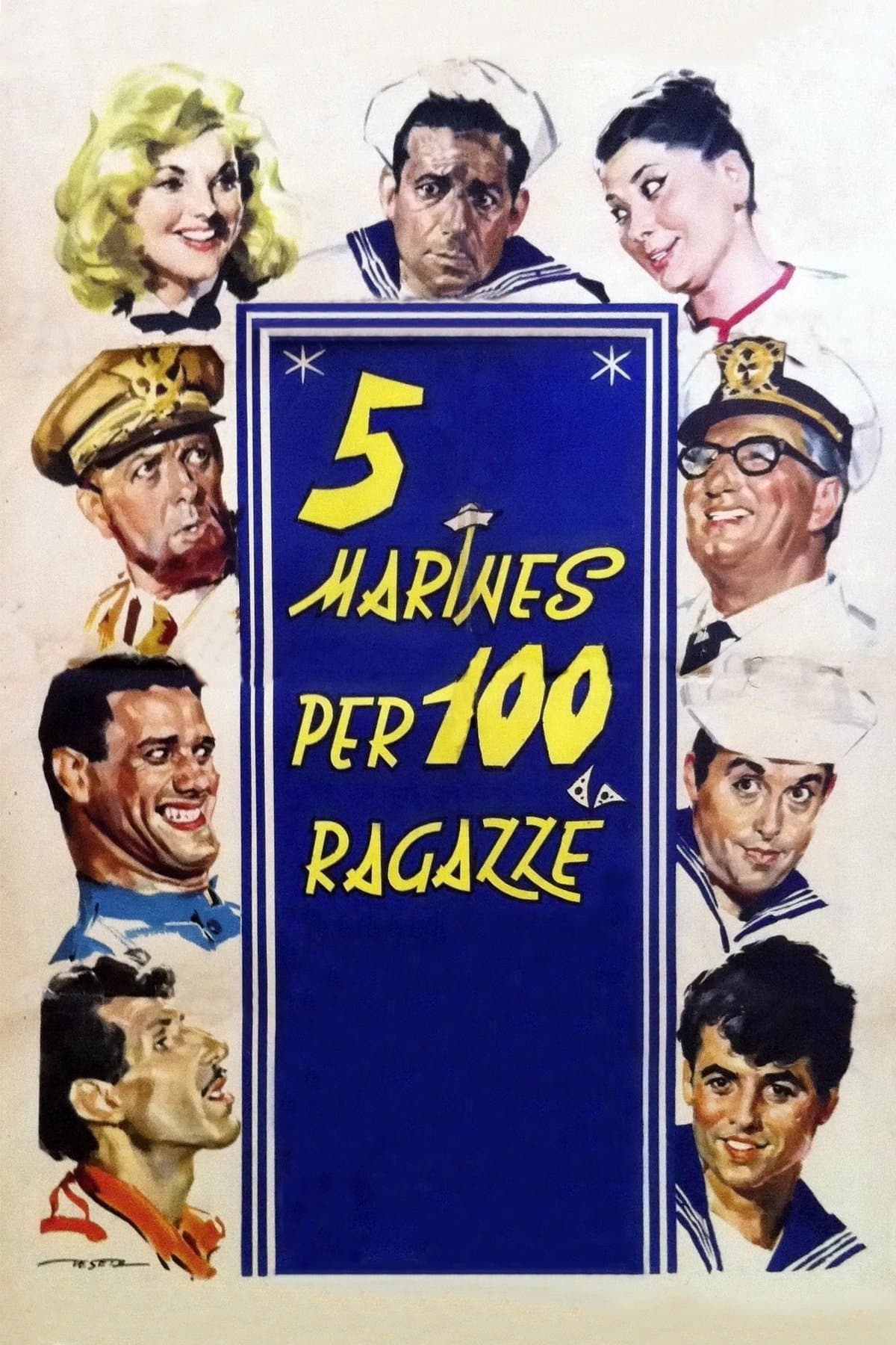 5 marines per 100 ragazze
