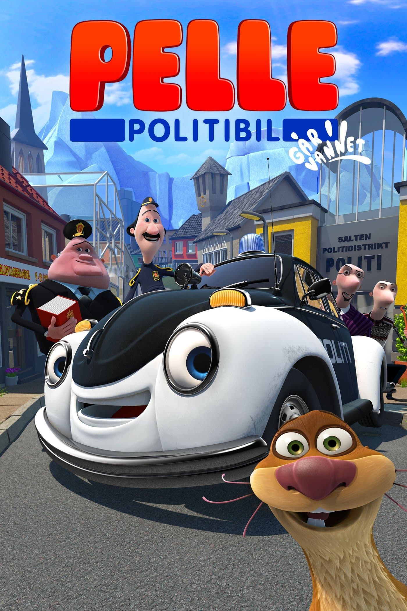 Ploddy the Police Car Makes a Splash