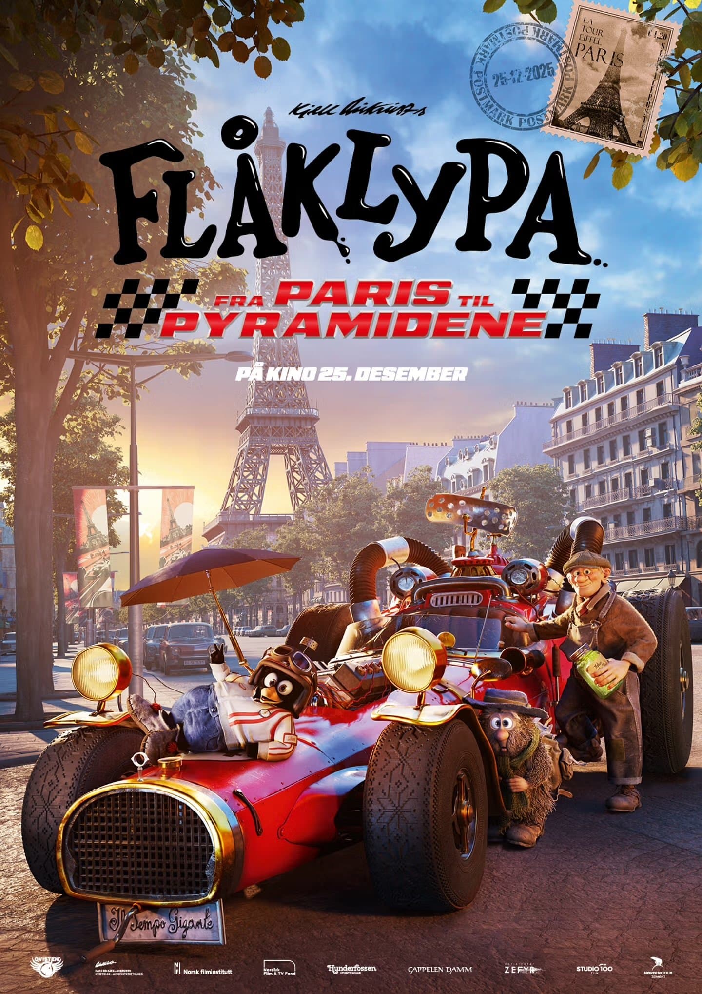 Flåklypa - fra Paris til Pyramidene
