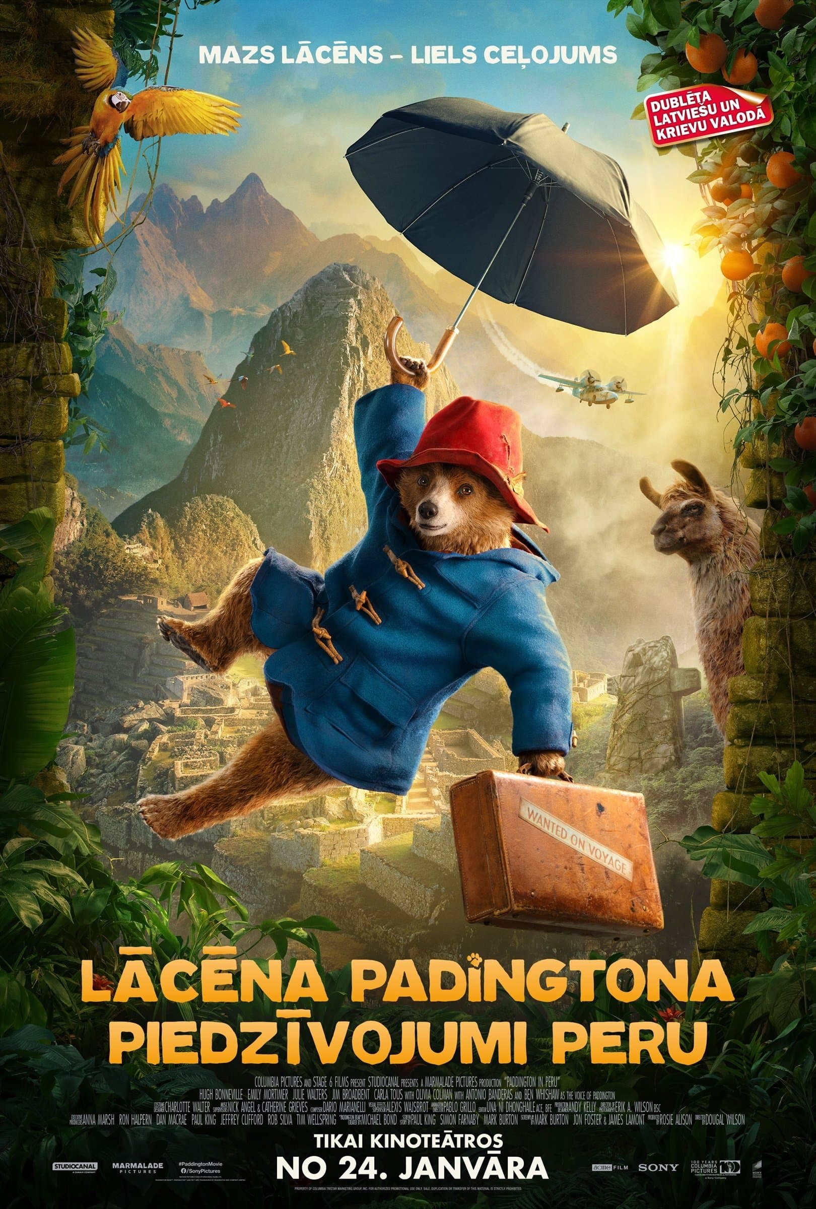 Lācēna Padingtona piedzīvojumi Peru