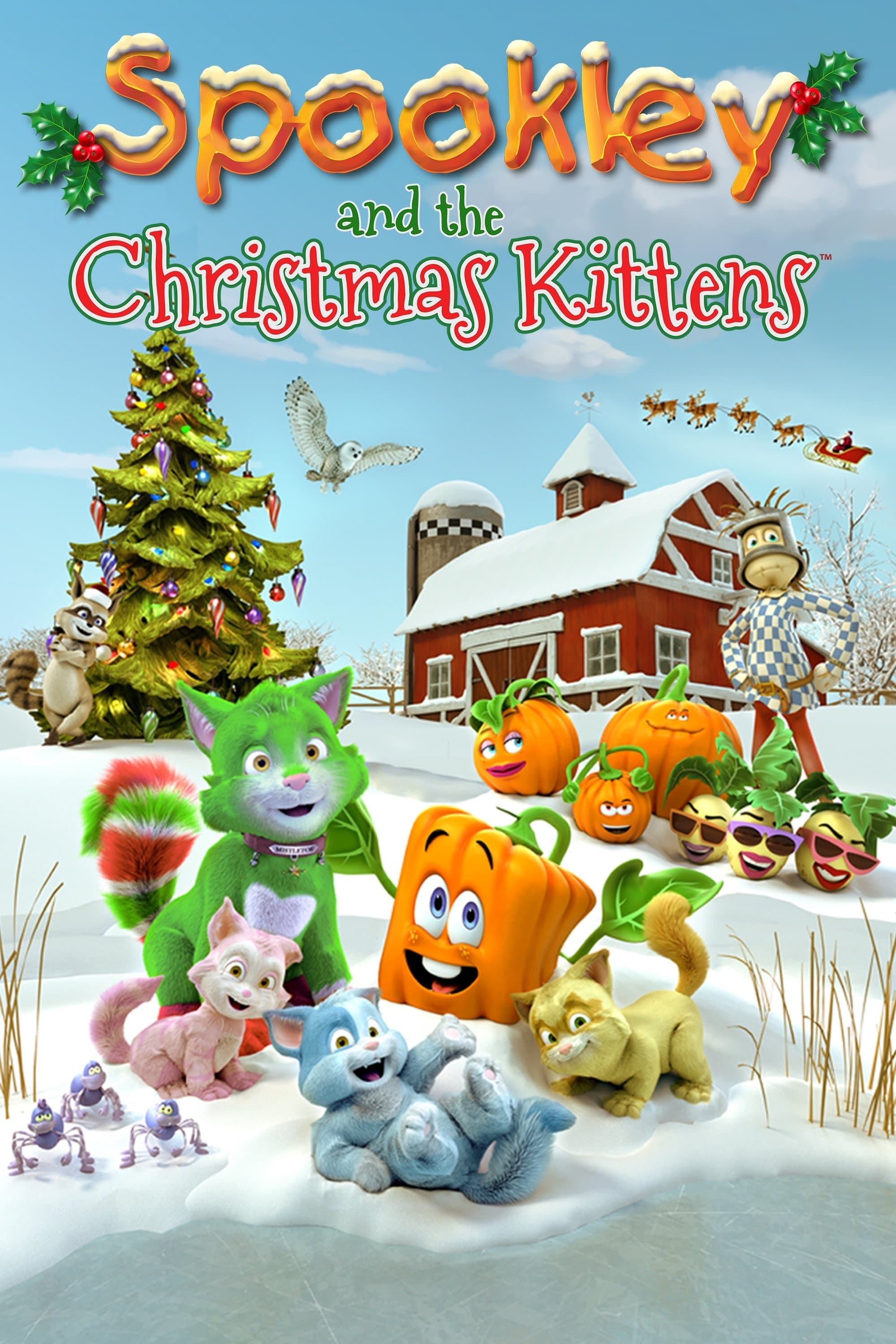 Spookley la zucca quadrata: Natale con i gattini