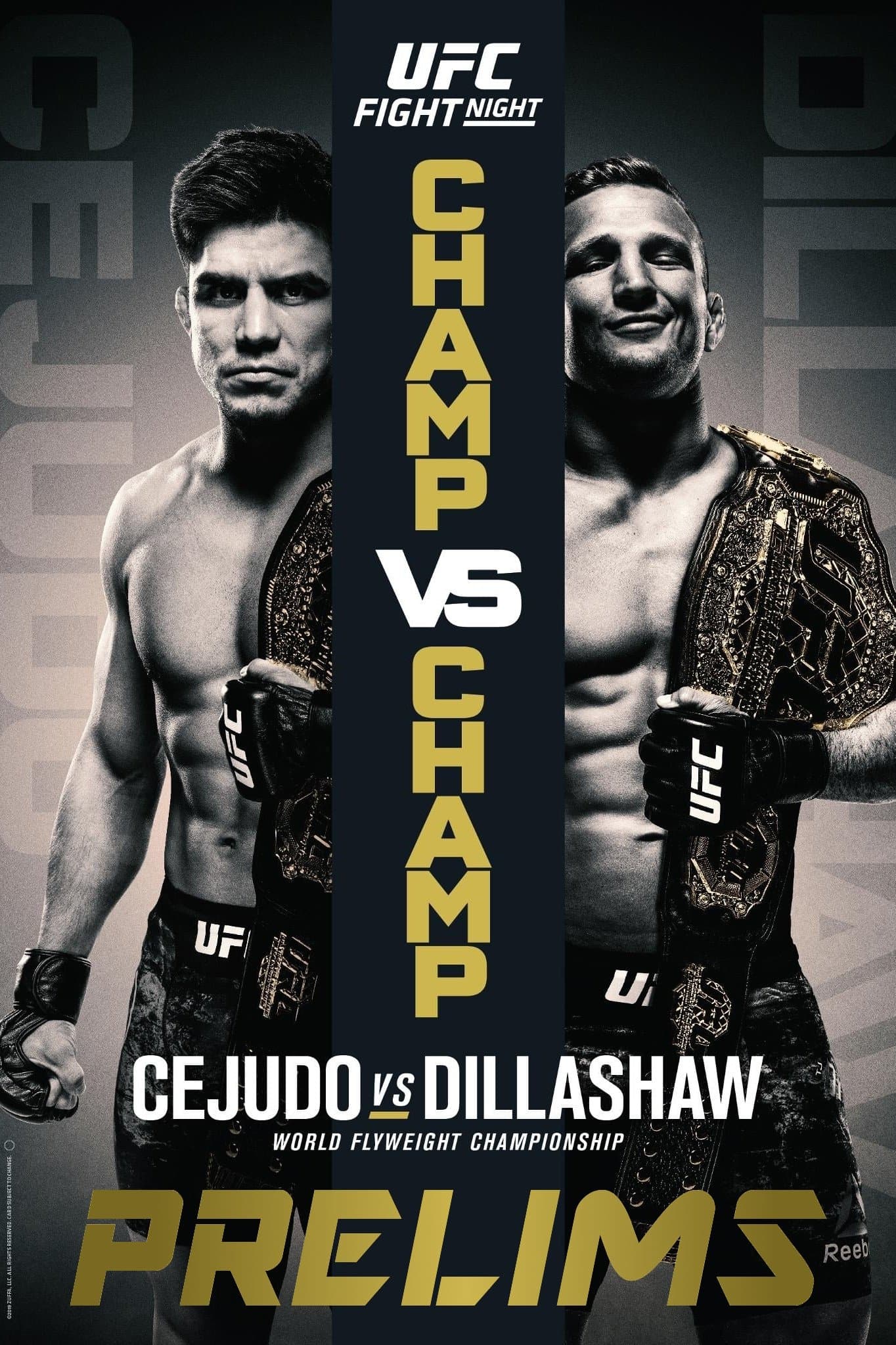 UFC Fight Night 143: Cejudo vs. Dillashaw