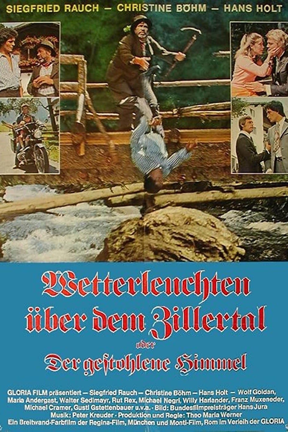Wetterleuchten über dem Zillertal