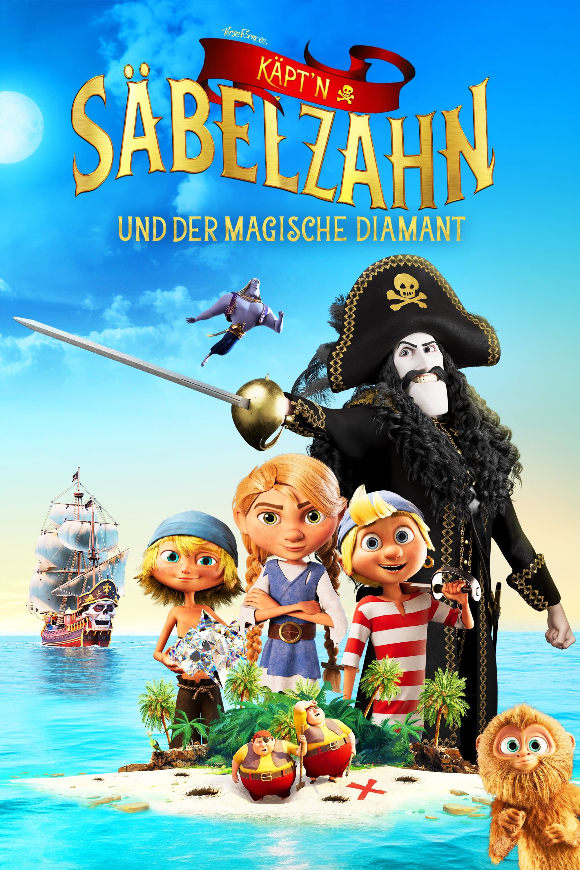 Captain Sabertooth and the Magical Diamond