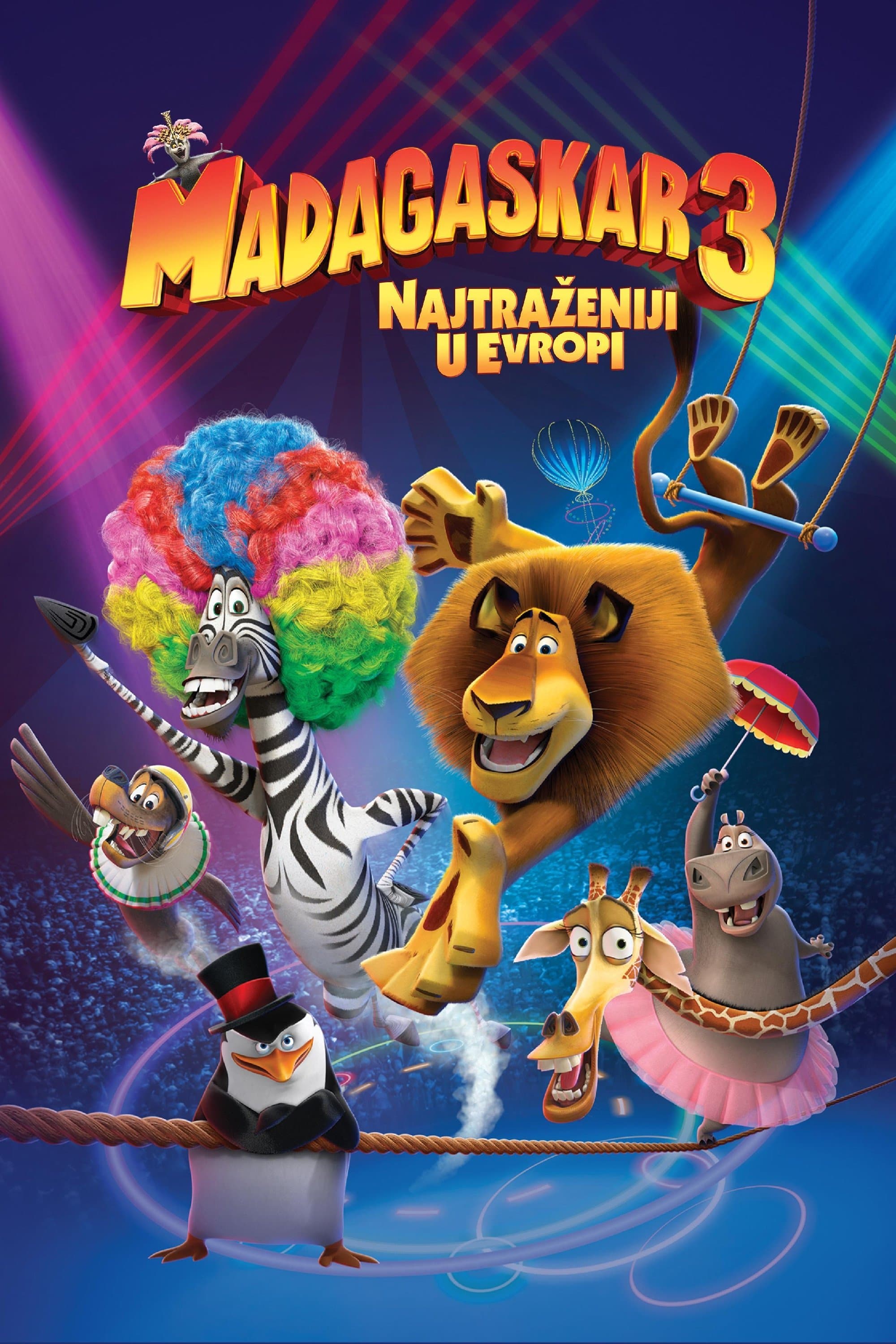 Madagaskar 3: Najtraženiji u Europi