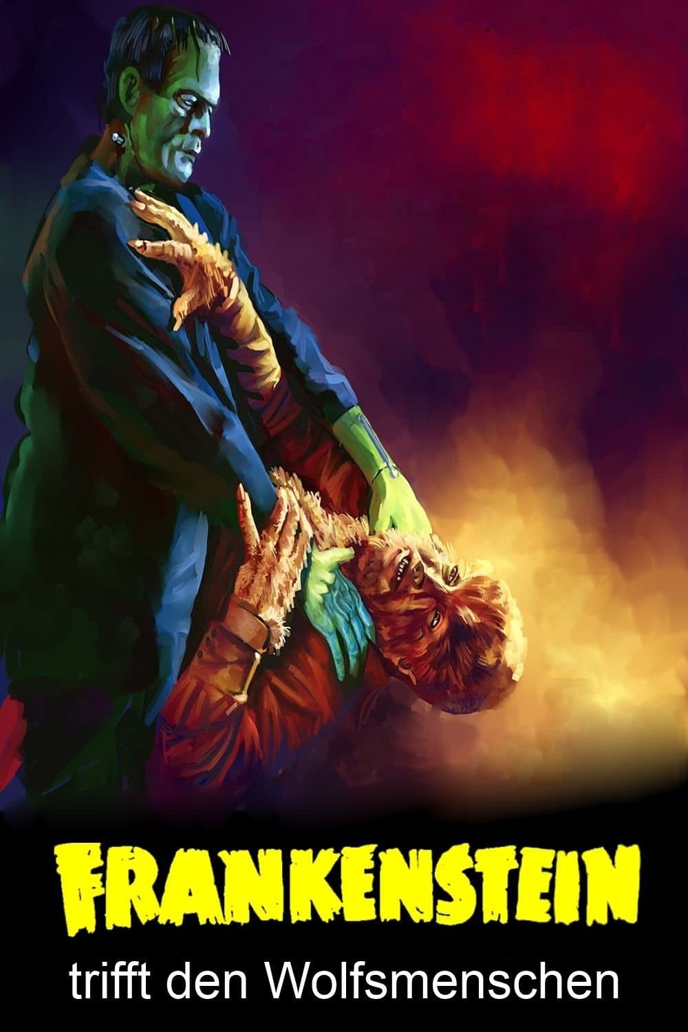 Frankenstein Meets the Wolf Man