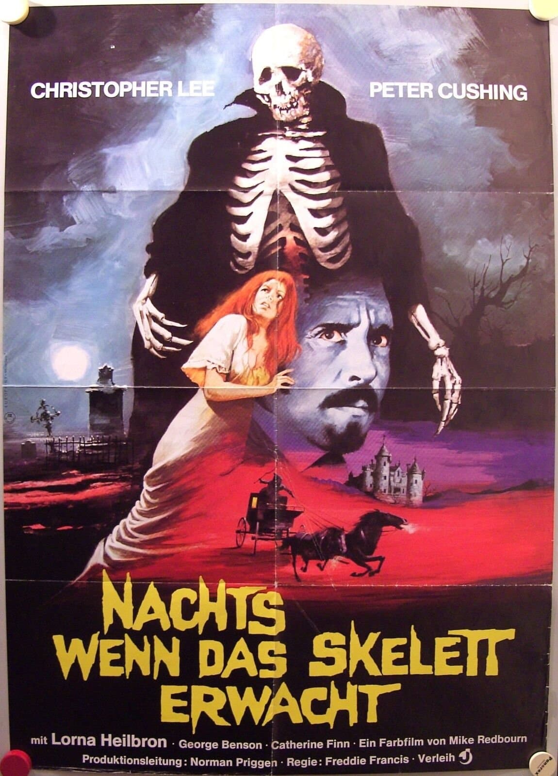 Nachts, wenn das Skelett erwacht