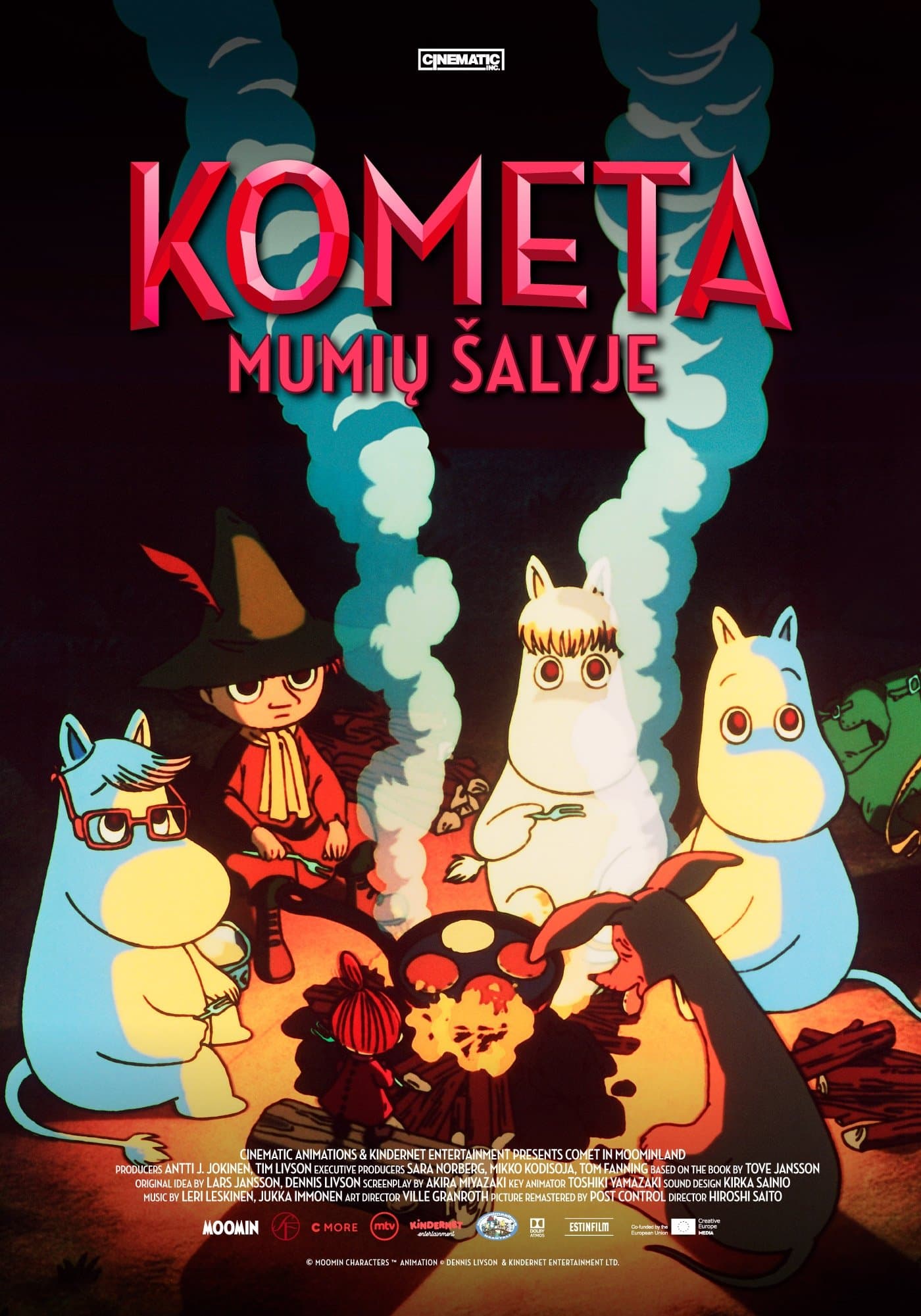 Kometa Mumių šalyje