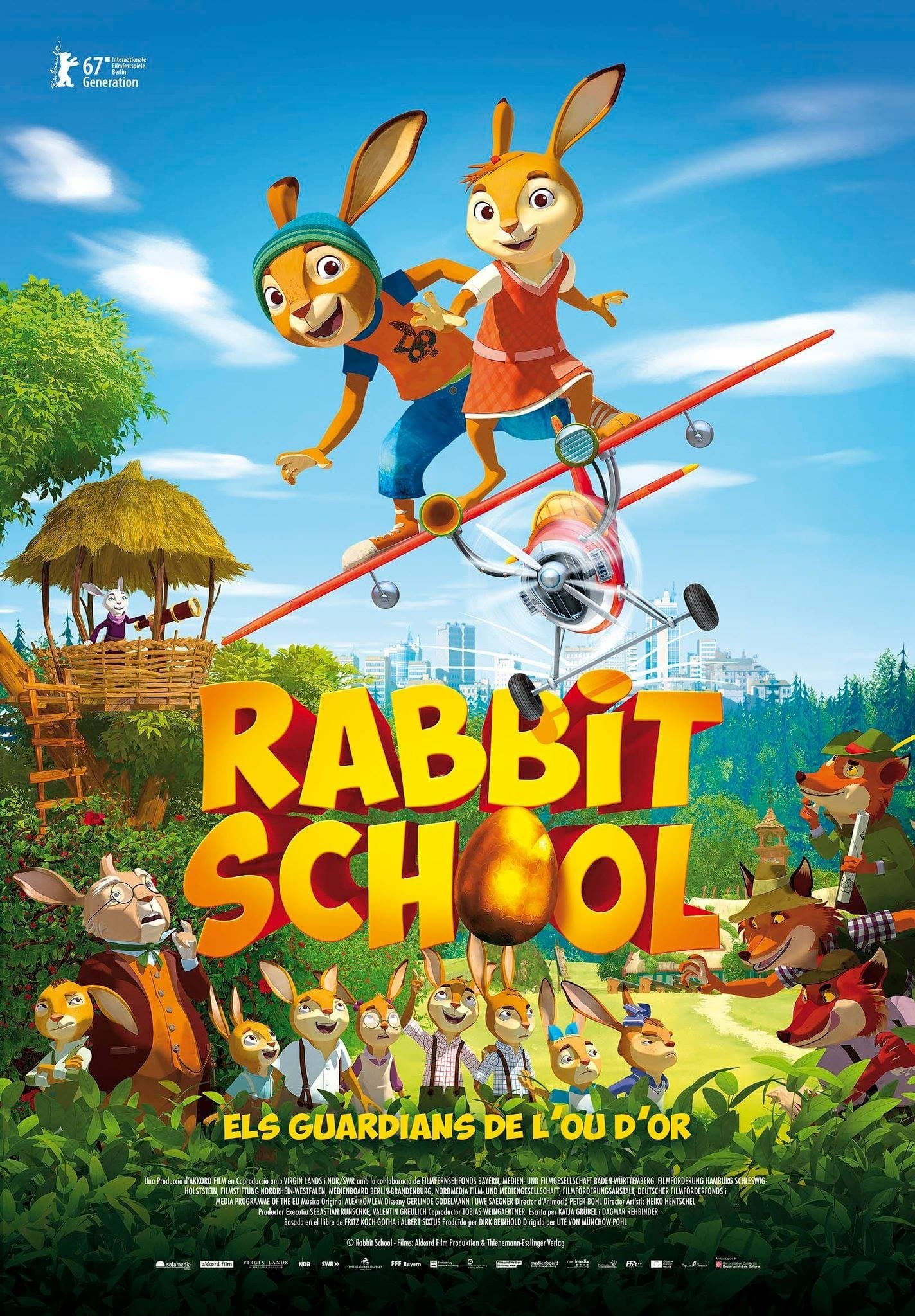 Rabbit School: Els guardians de l'ou d'or