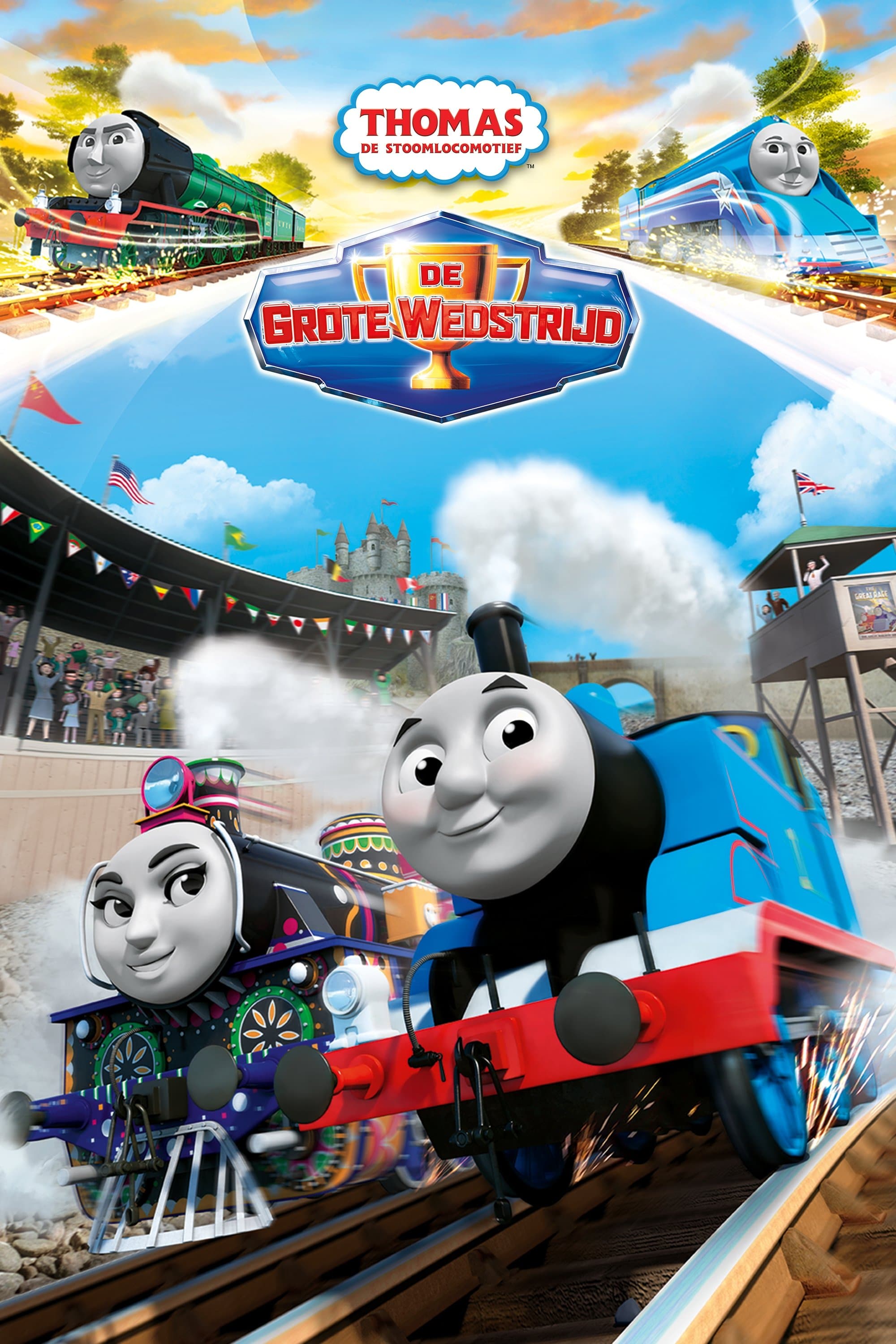 Thomas de Stoomlocomotief: De grote wedstrijd