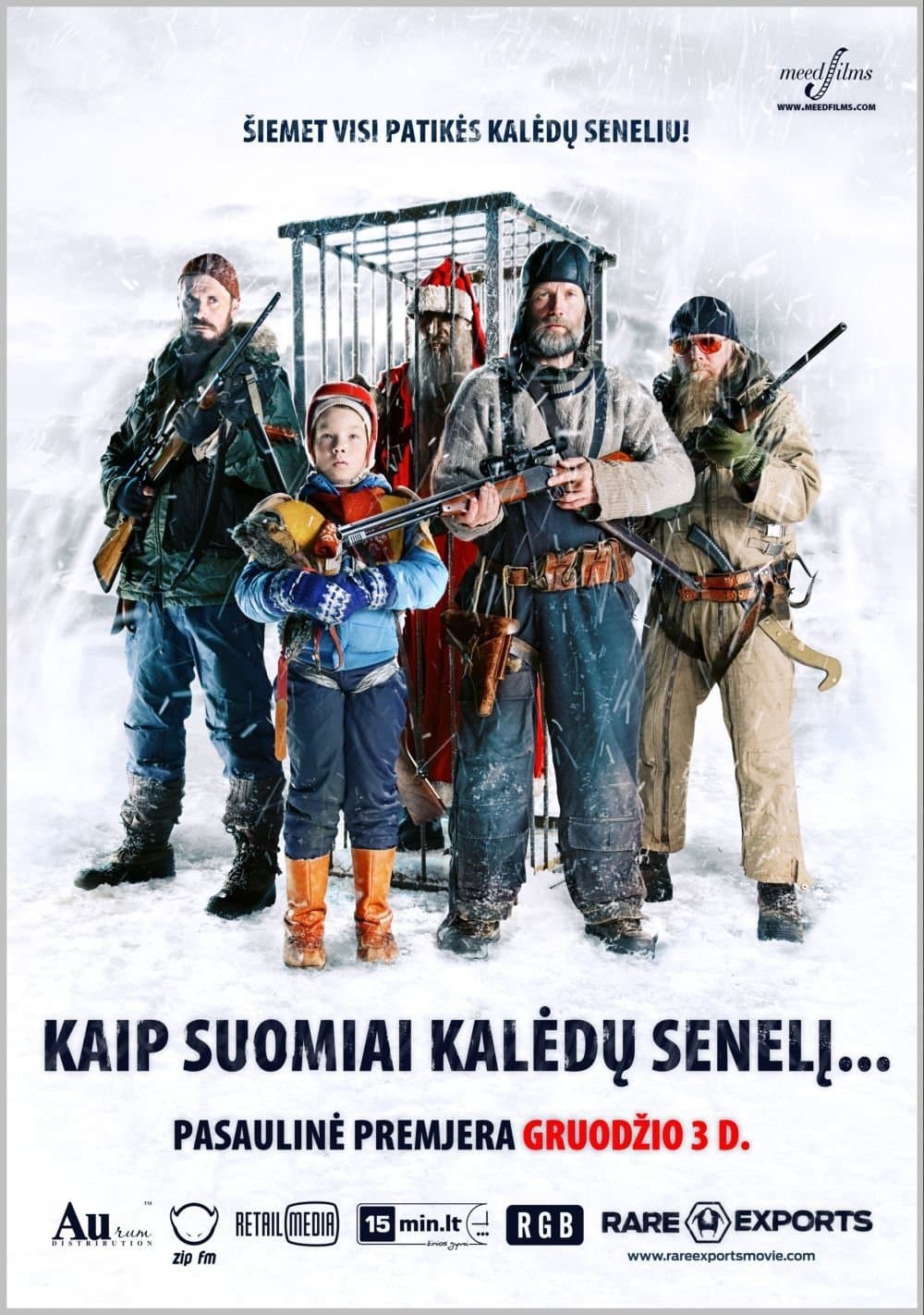 Kaip suomiai Kalėdų Senelį…