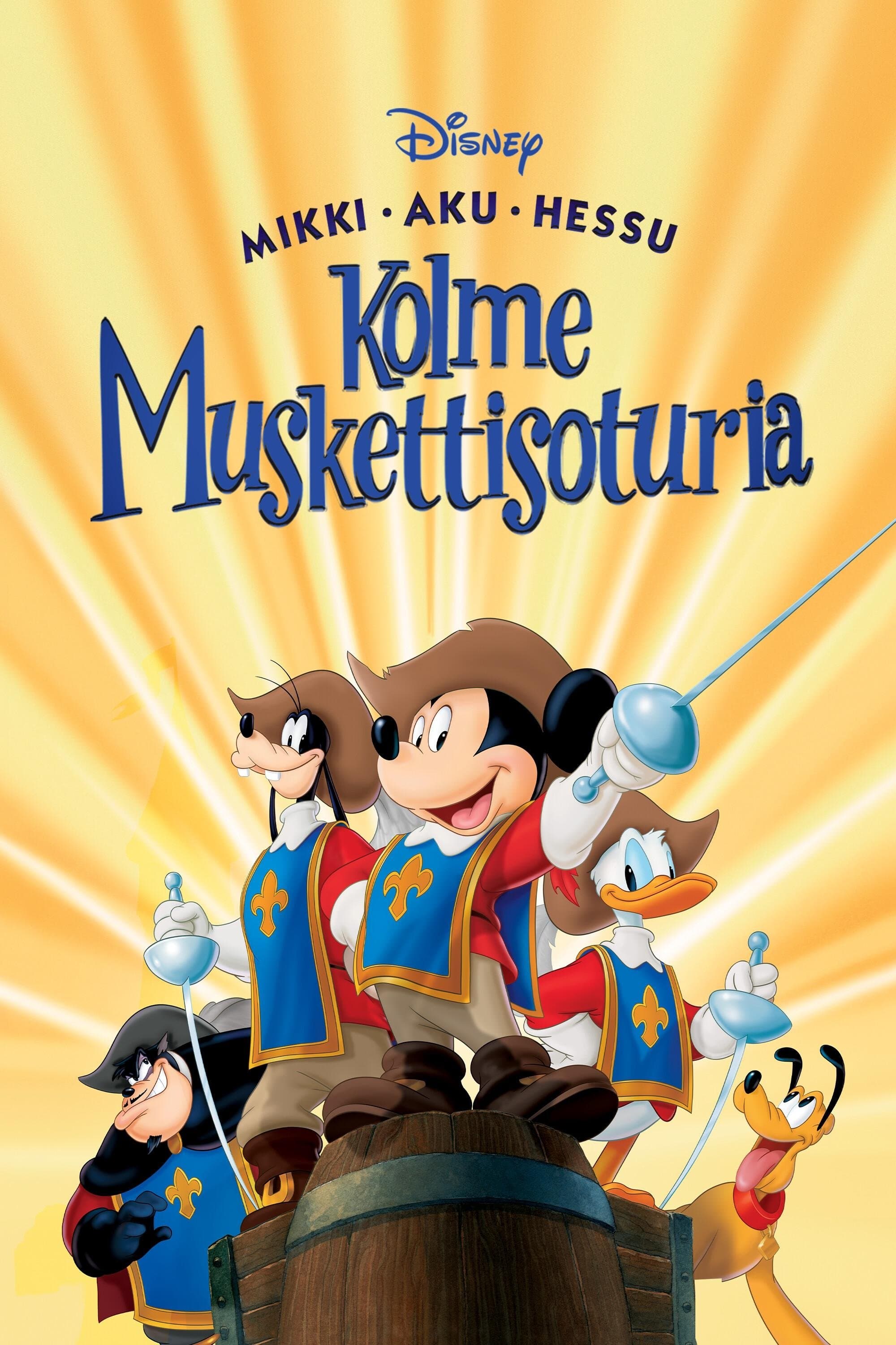 Mikki, Aku ja Hessu: Kolme muskettisoturia